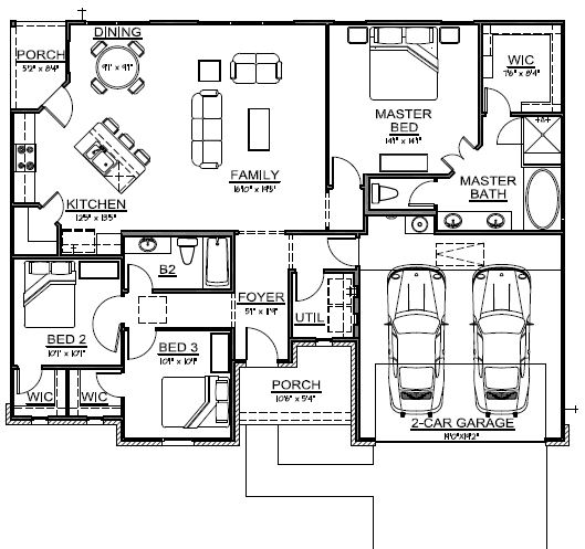 House for Sale - 132 W Greenbriar Dr - floorplan